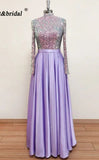Meera Glitter Gown-Lilac