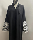 Keffiyeh Embroidery Abaya
