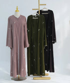 Madiha Floral Abaya & Hijab