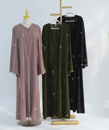 Madiha Floral Abaya & Hijab