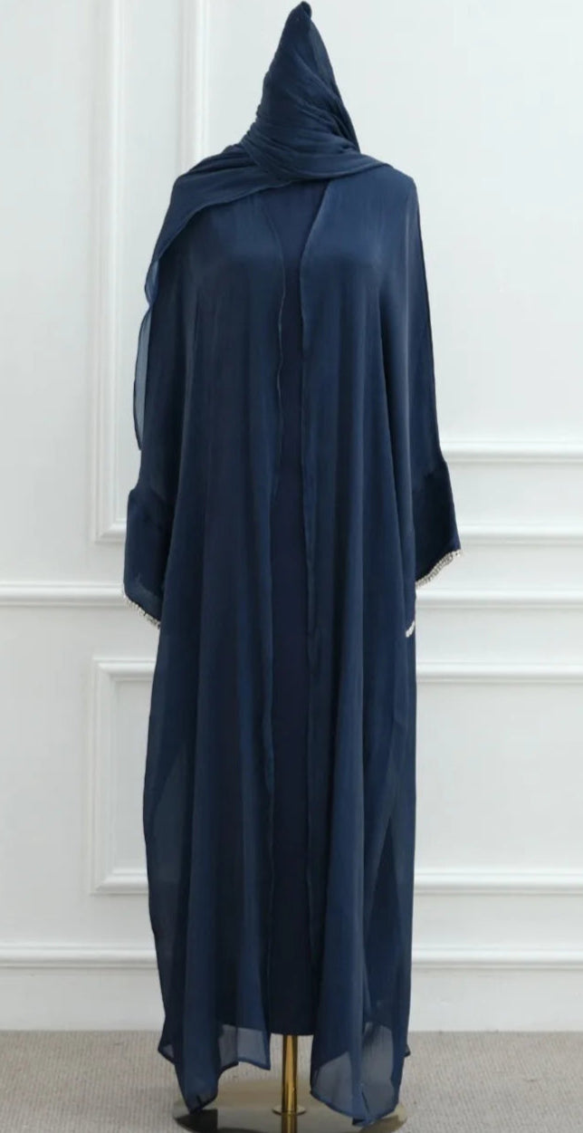 Sehra Organza Abaya Set
