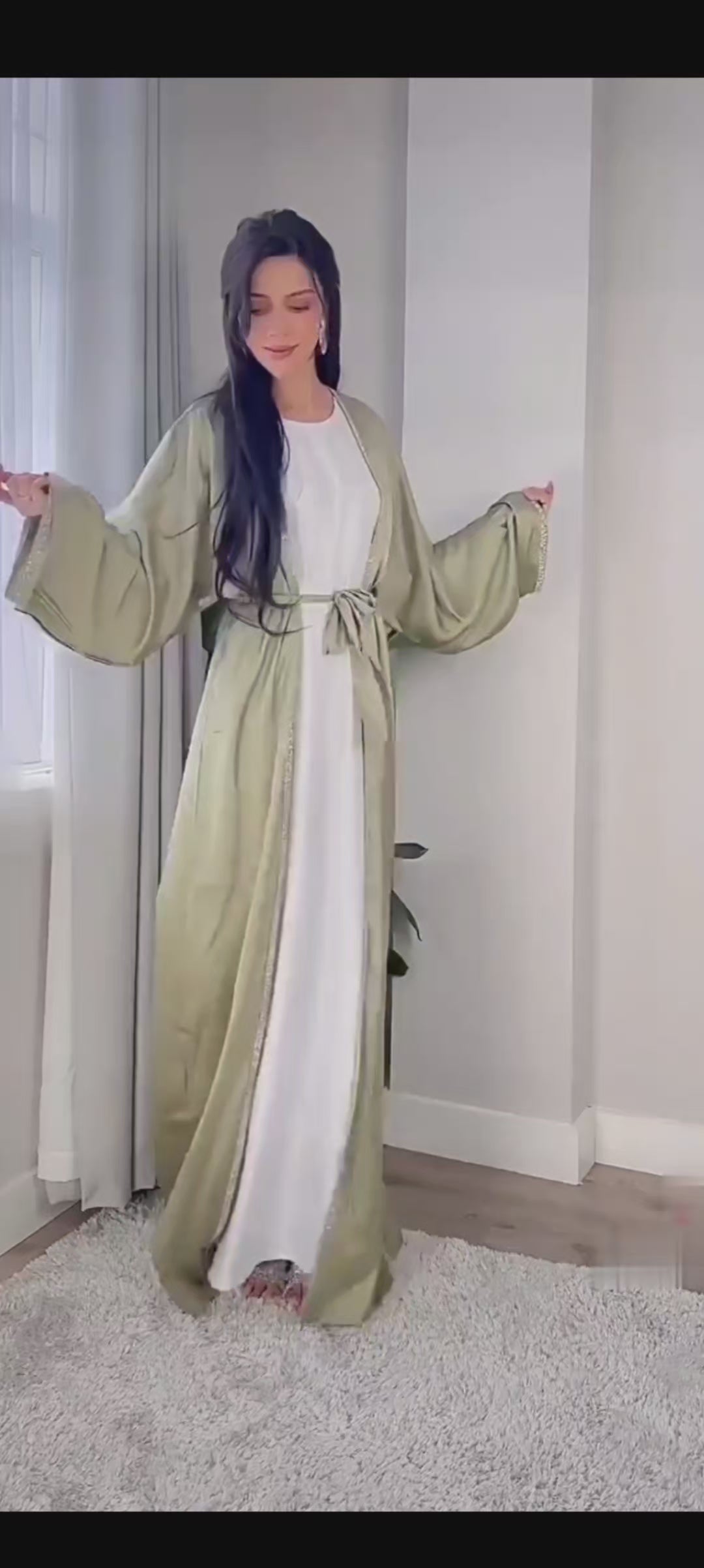 Nafra Abaya Set