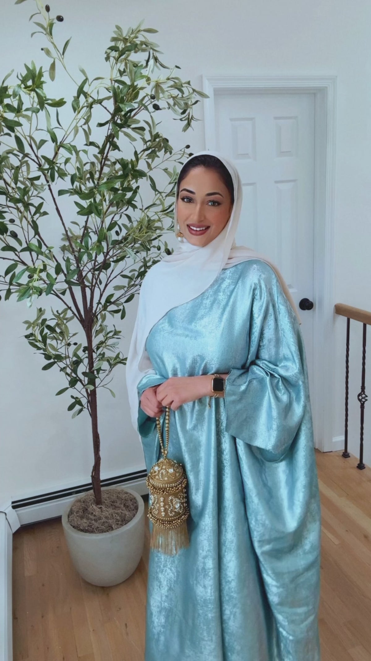Elisa Butterfly Abaya