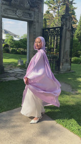 Samiha Organza Abaya Set
