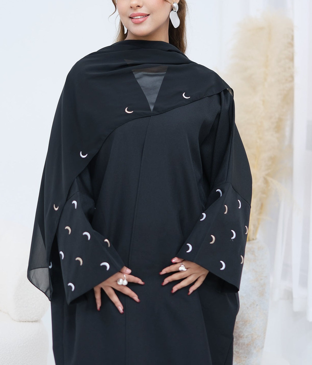 Qamar Abaya With Hijab