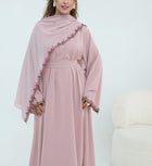 Nazema Floral Lace Abaya & Hijab