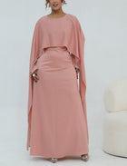 Zamina Pearl Dress- Satin Material