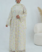 Sehra Bloom Abaya Set