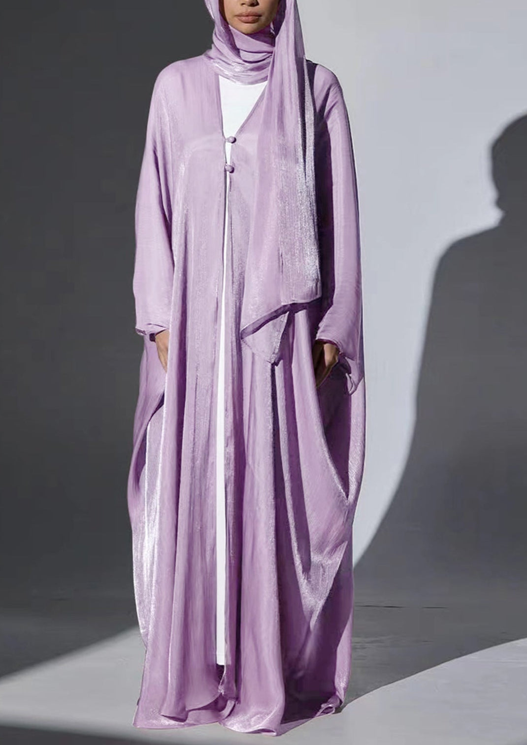 Samiha Organza Abaya Set