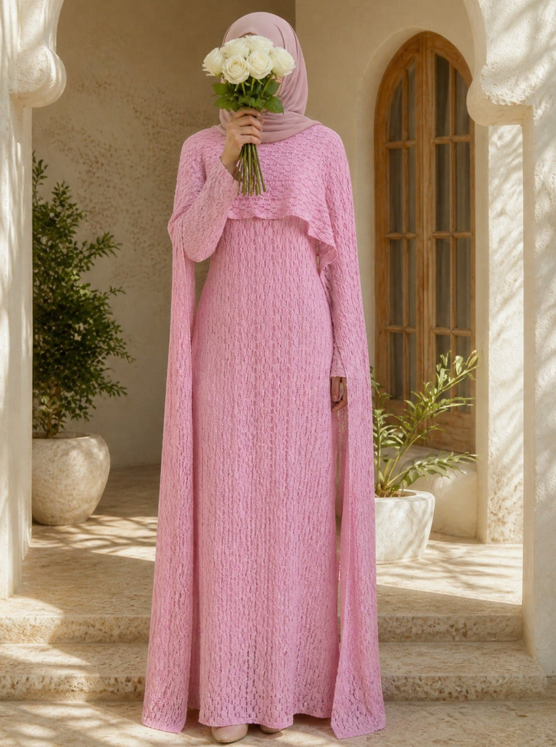 Zariyab Knitted Maxi Dress