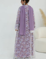 Sehra Bloom Abaya Set