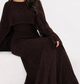 Zariyab Knitted Maxi Dress