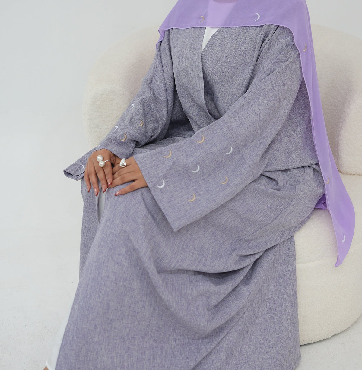 Qamar Abaya With Hijab
