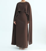 Zamina Pearl Dress-Nida Material