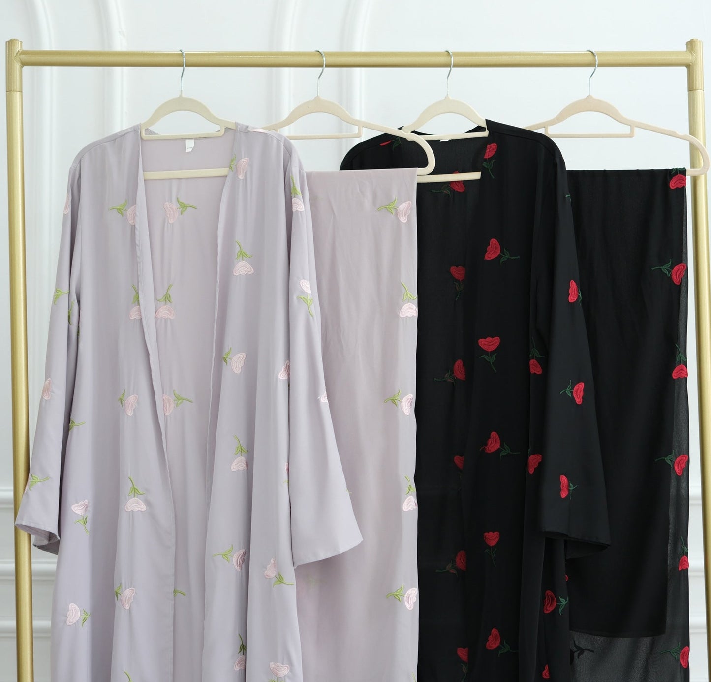 Marwa Floral Abaya & Hijab