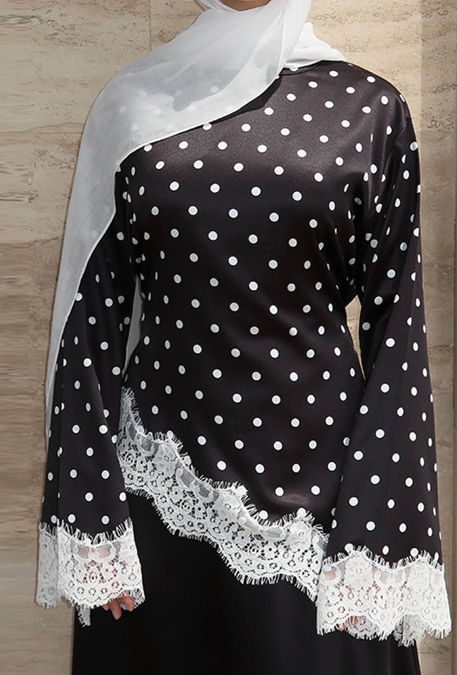 Rayna-Polka Dot Top