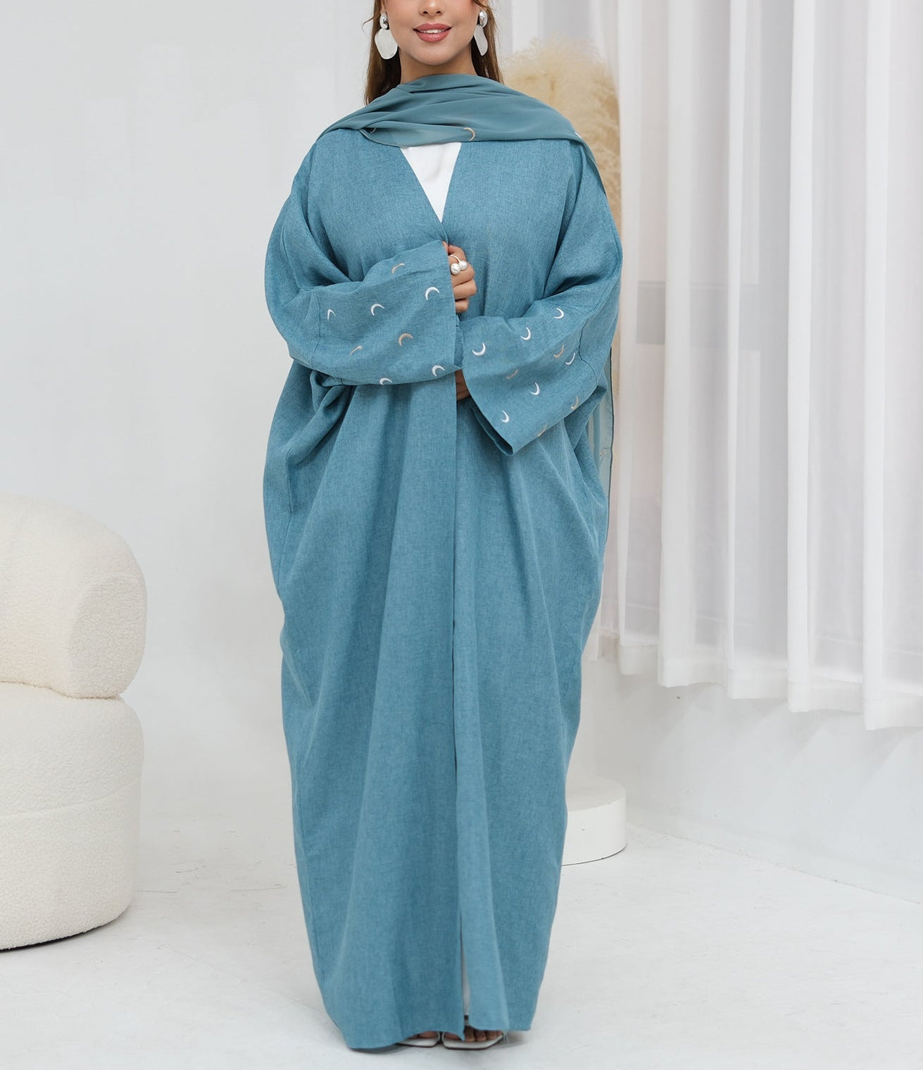 Qamar Abaya With Hijab