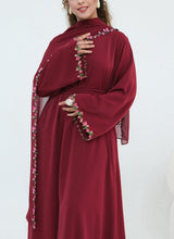 Nazema Floral Lace Abaya & Hijab