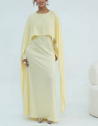 Zamina Pearl Dress- Satin Material