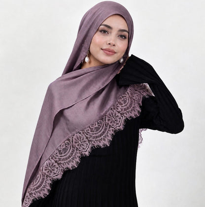 INAYA-Lace Modal Hijab