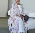 Saima Floral Abaya & Hijab