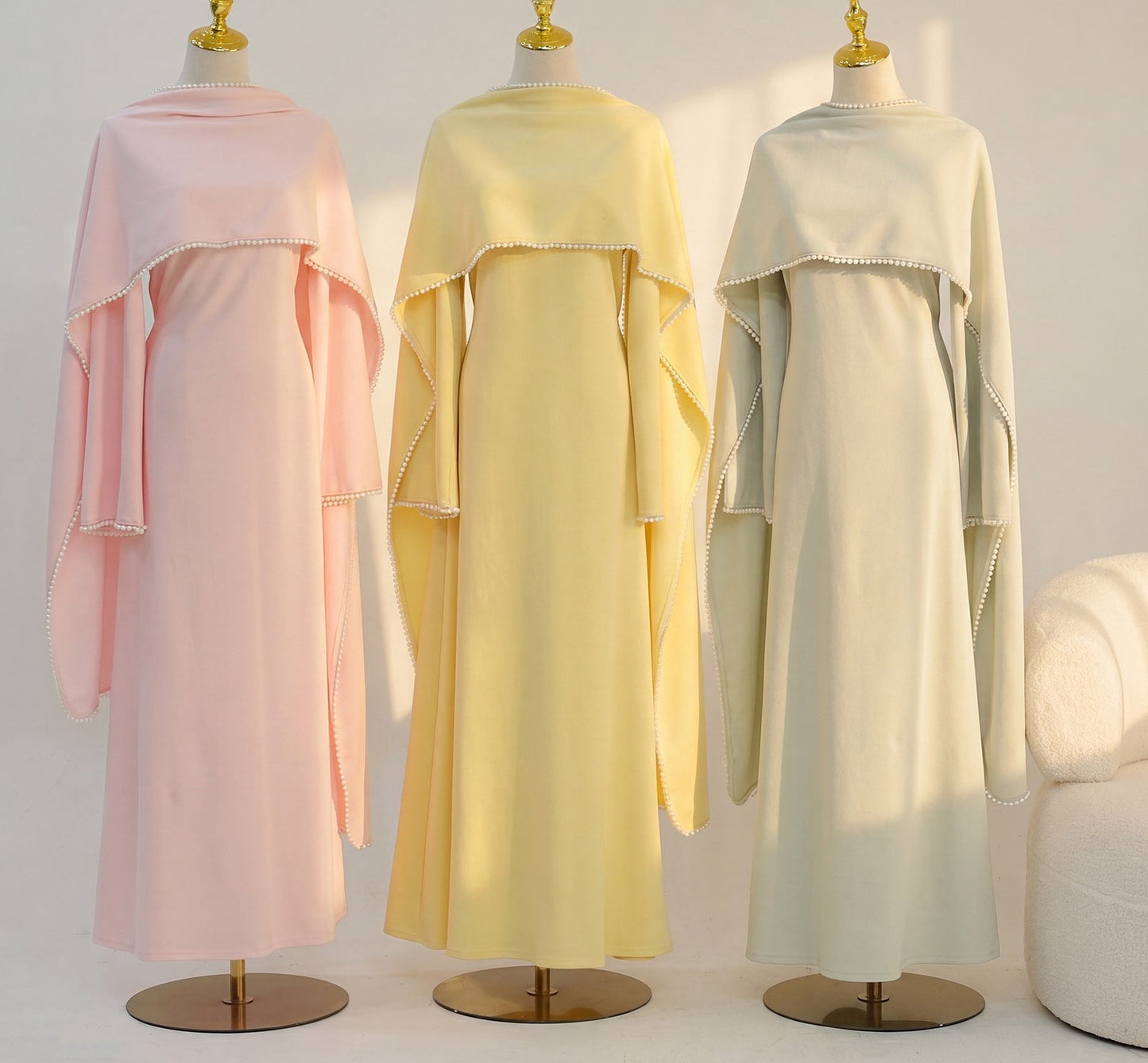 Yazira Pearl Capre Dress