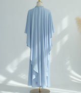 Zaibah Beaded Cape Dress