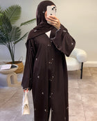 Madiha Floral Abaya & Hijab