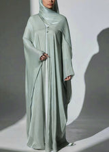 Samiha Organza Abaya Set