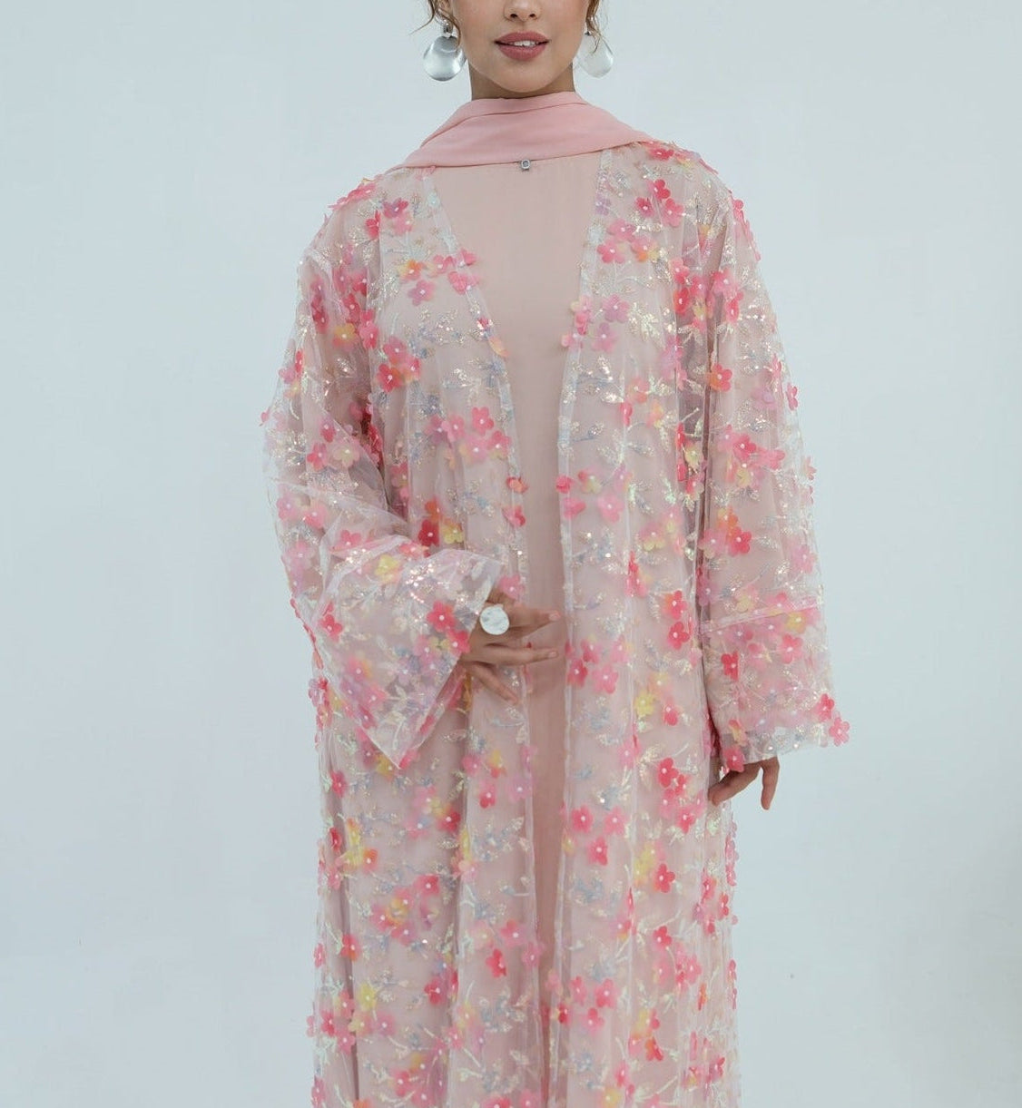 Sehra Bloom Abaya Set