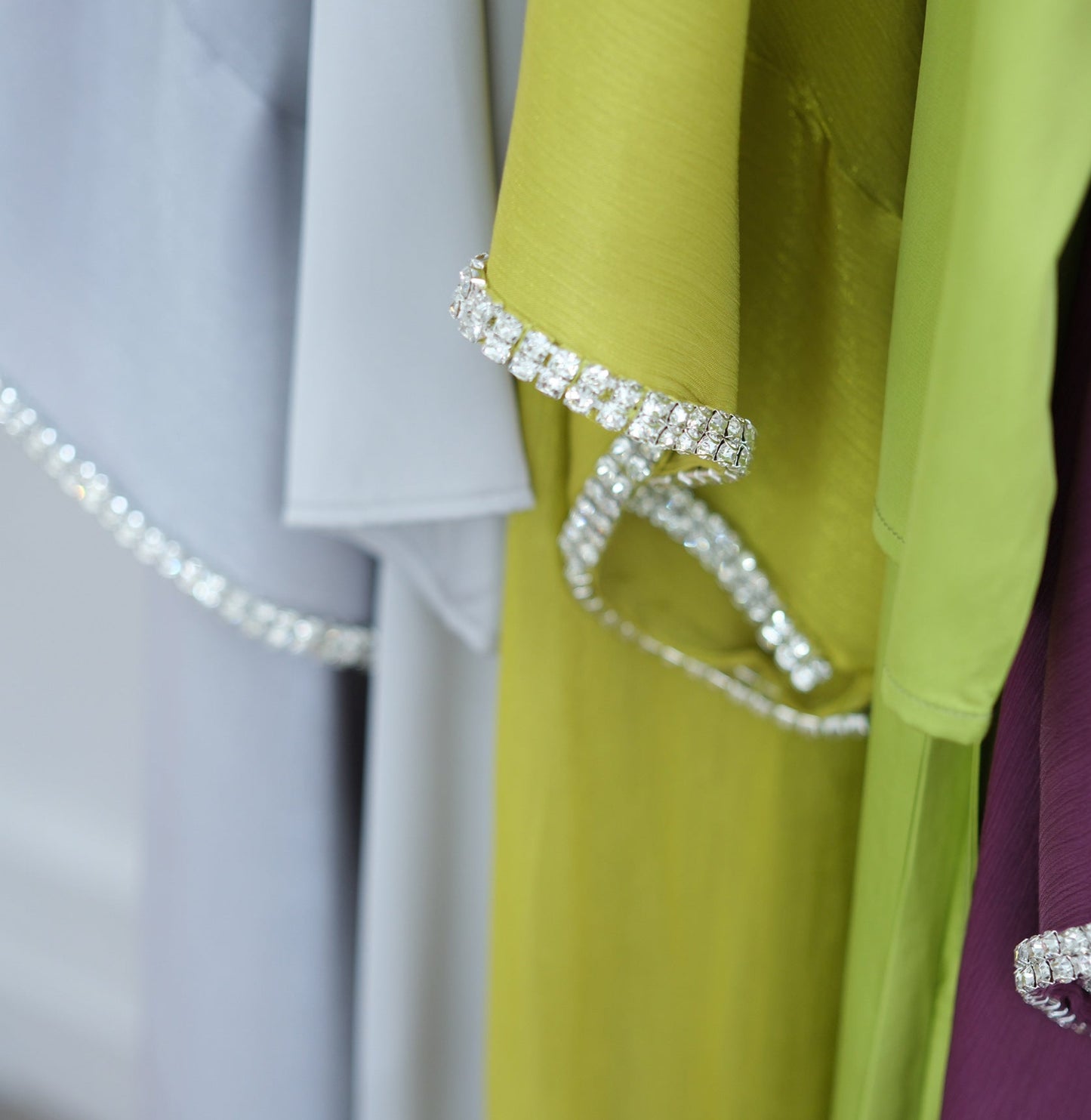 Sehra Organza Abaya Set