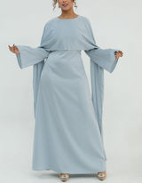 Zamina Pearl Dress- Satin Material