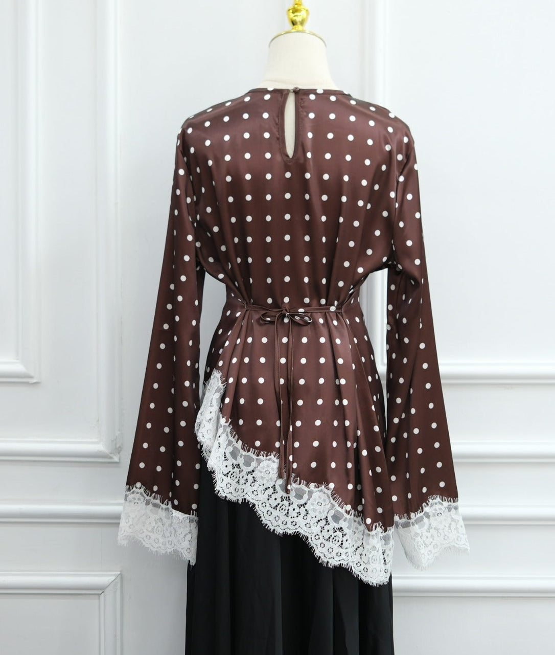 Rayna-Polka Dot Top