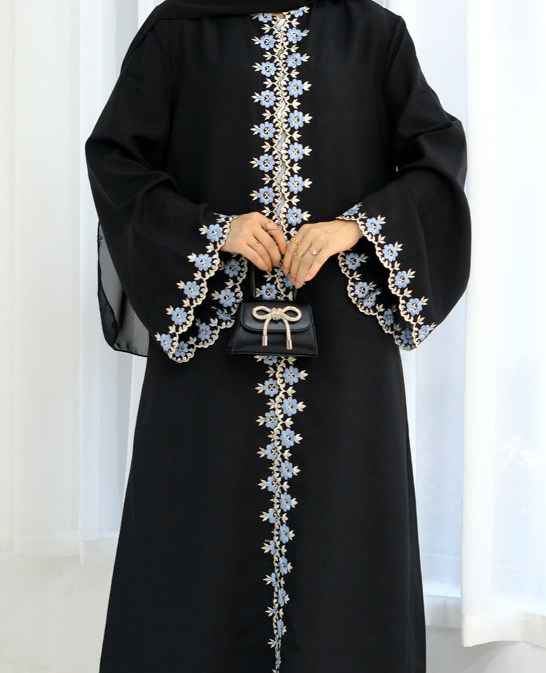 Ahana Lace Abaya