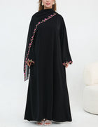 Nazema Floral Lace Abaya & Hijab