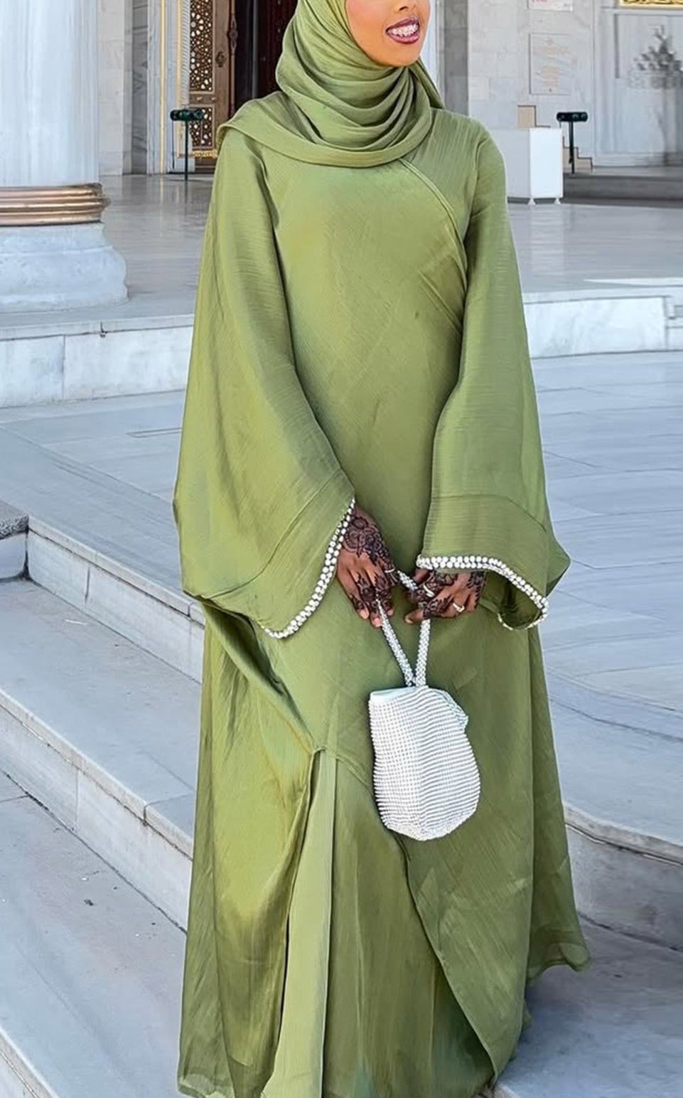 Sehra Organza Abaya Set