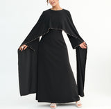 Zamina Pearl Dress-Nida Material