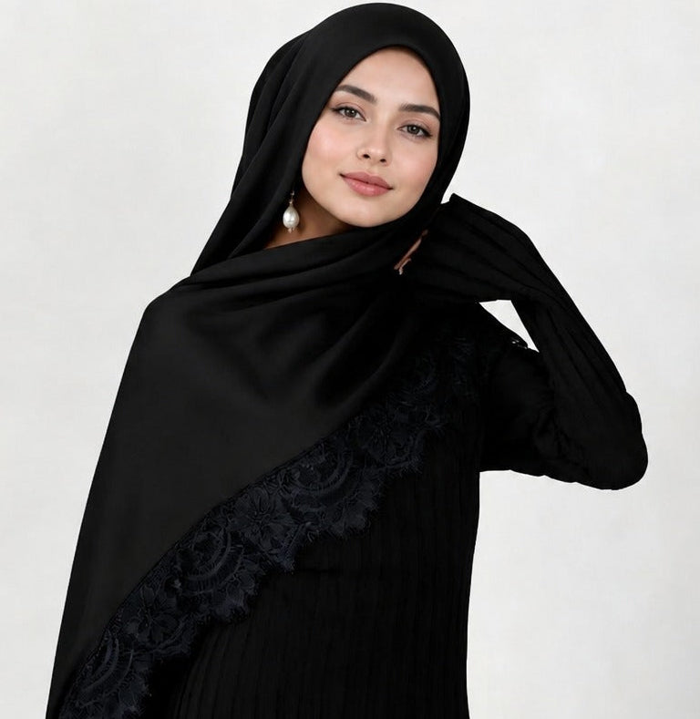 INAYA-Lace Modal Hijab