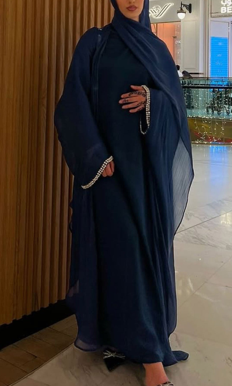 Sehra Organza Abaya Set