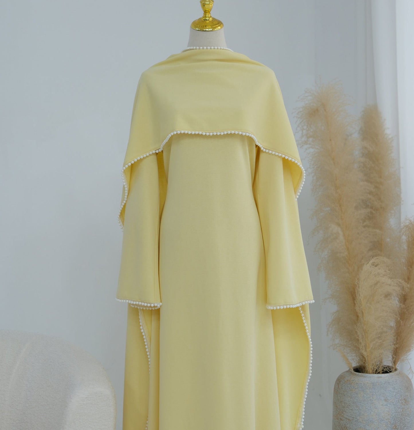 Yazira Pearl Capre Dress