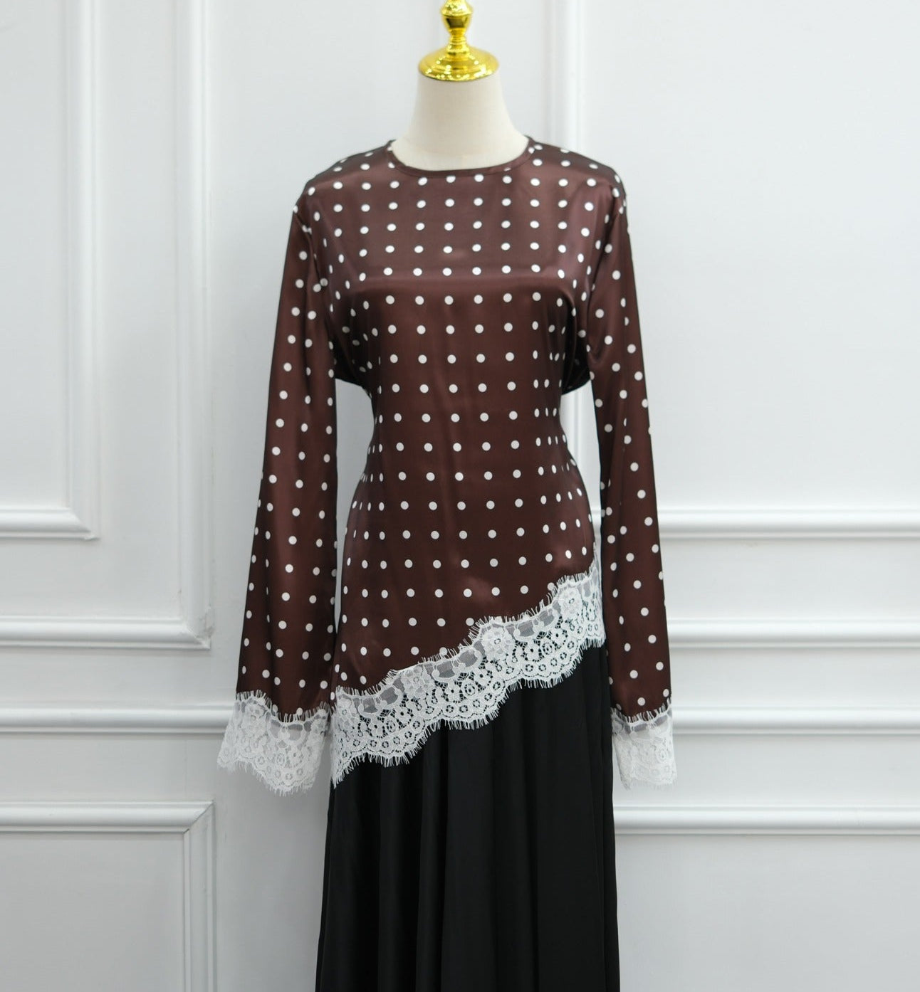Rayna-Polka Dot Top