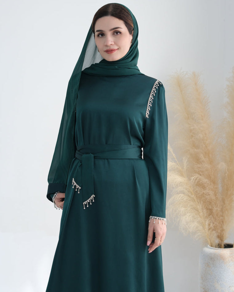 Afeera Crystal Abaya