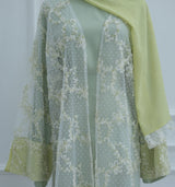 Haya Lace Abaya Set