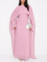 Zariyab Knitted Maxi Dress