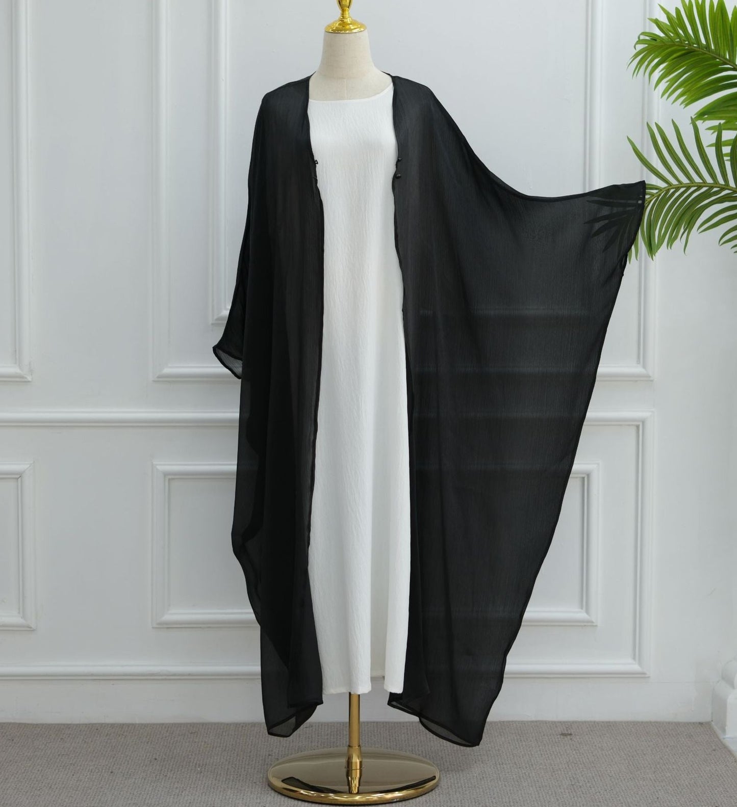 Samiha Organza Abaya Set