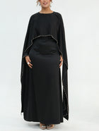 Zamina Pearl Dress- Satin Material