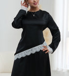 Aina Satin Lace Top