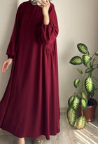Roohani Balloon Sleeve Abaya