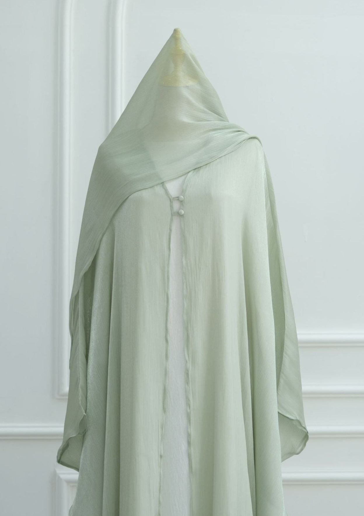 Samiha Organza Abaya Set