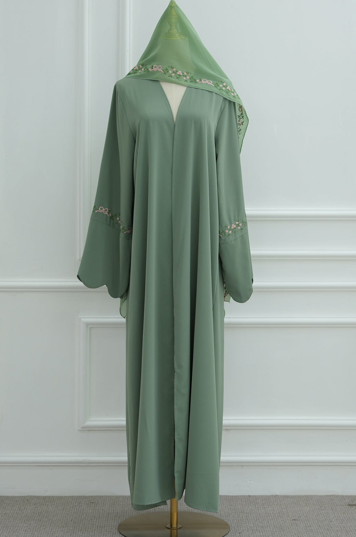 Hanna Embroidered Abaya & Hijab